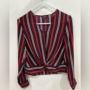 Express stripped top size xs